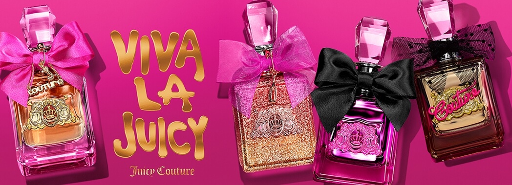 Bannière catégorie parfum femme 2 JUICY COUTURE parfum femme viva la juicy sur Parfumerie Burdin